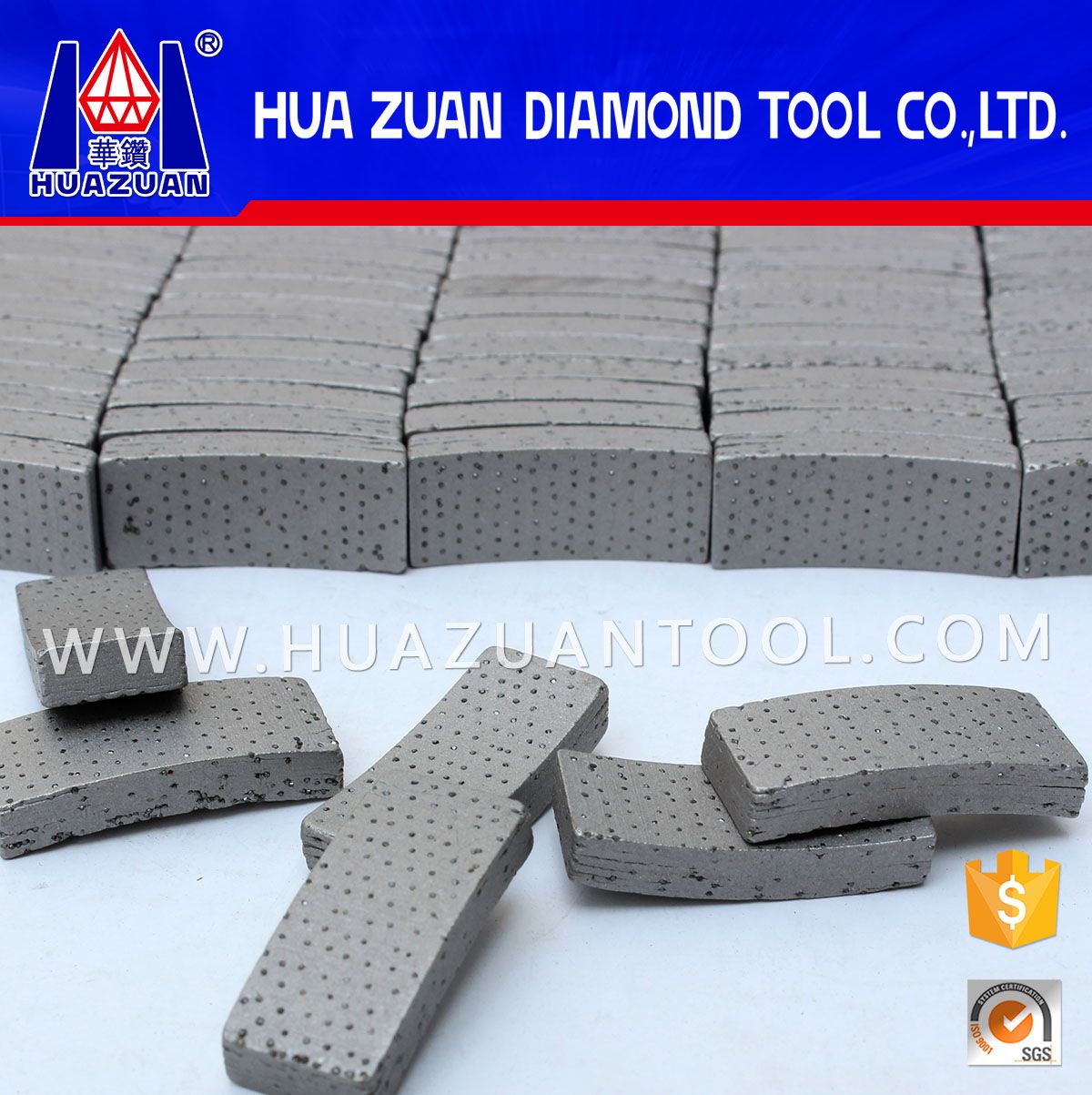 Competitive Price Arix Diamond Segment for Drilling Bit