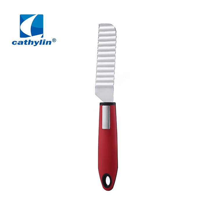 Home Utensils Stainless Steel Potato Peeling Wave Knife