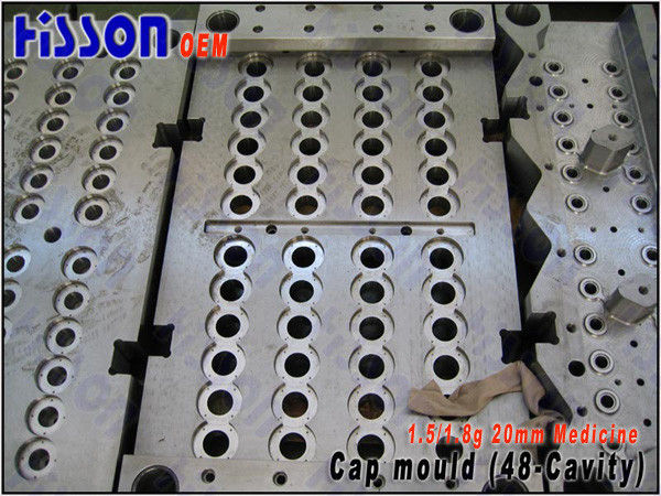 48-Cavity Plastic Cap Injection Mould