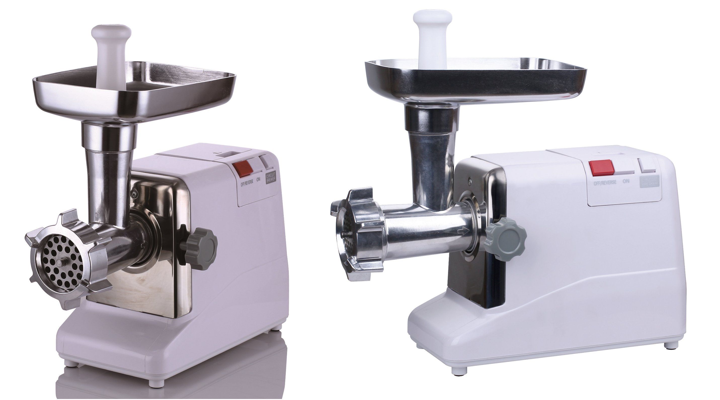 1500W Big Power Motor with Metal Gear Metal Linker Meat Grinder