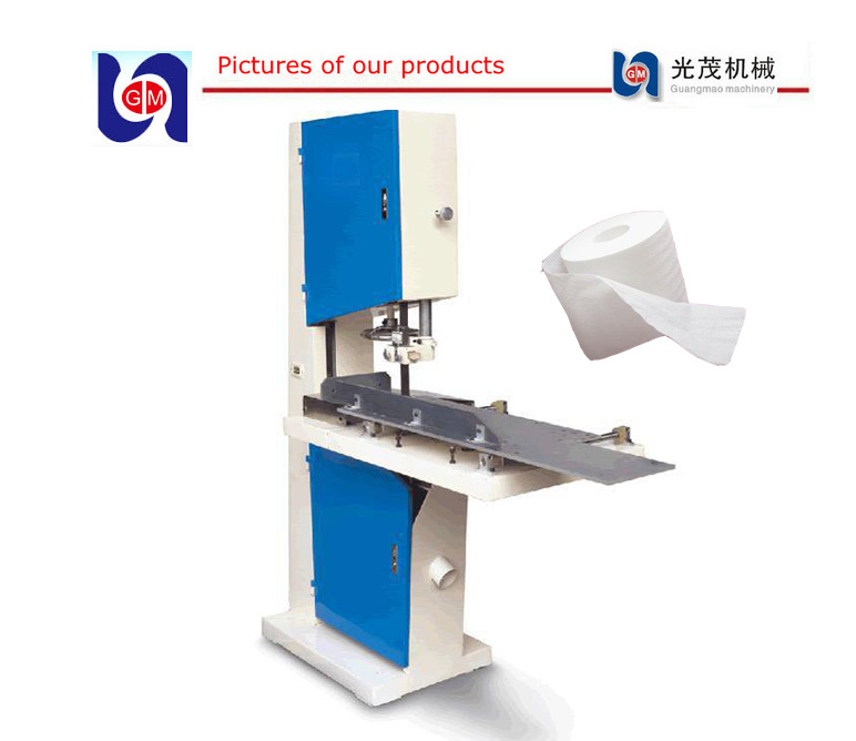 Paper Cutting Machine Band Saw Cutter Tissue Small Rolls