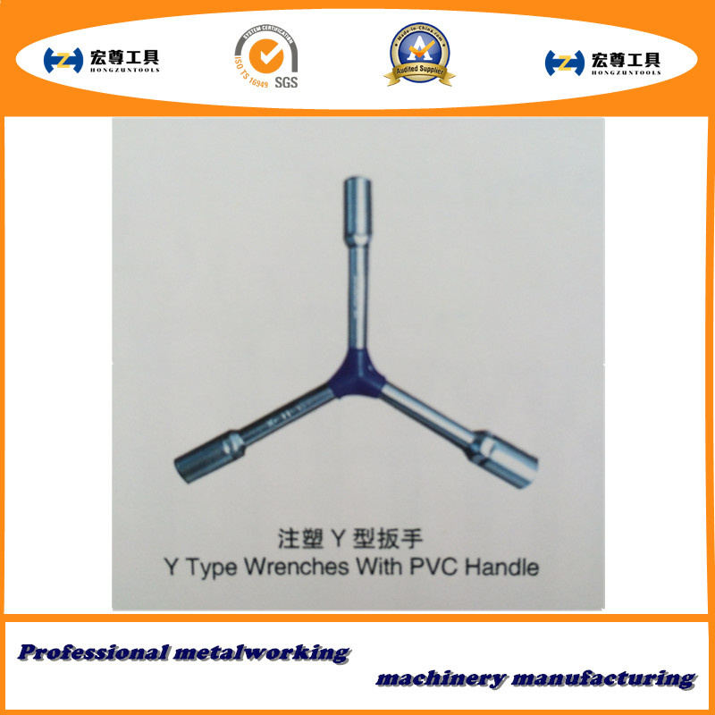 Y Type Wrenches with PVC Handle