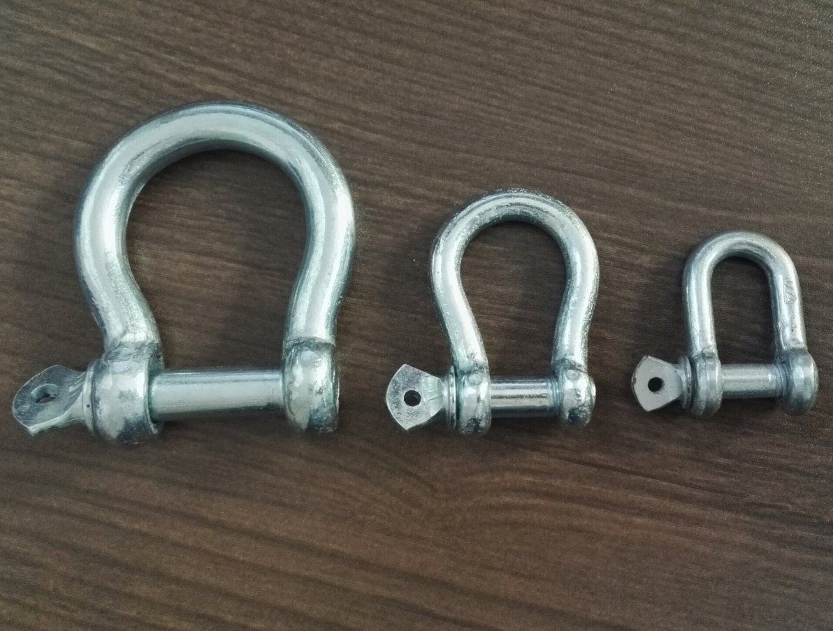 Heavy Duty Carbon Steel JIS Standard D Shackle for Rigging Hardware