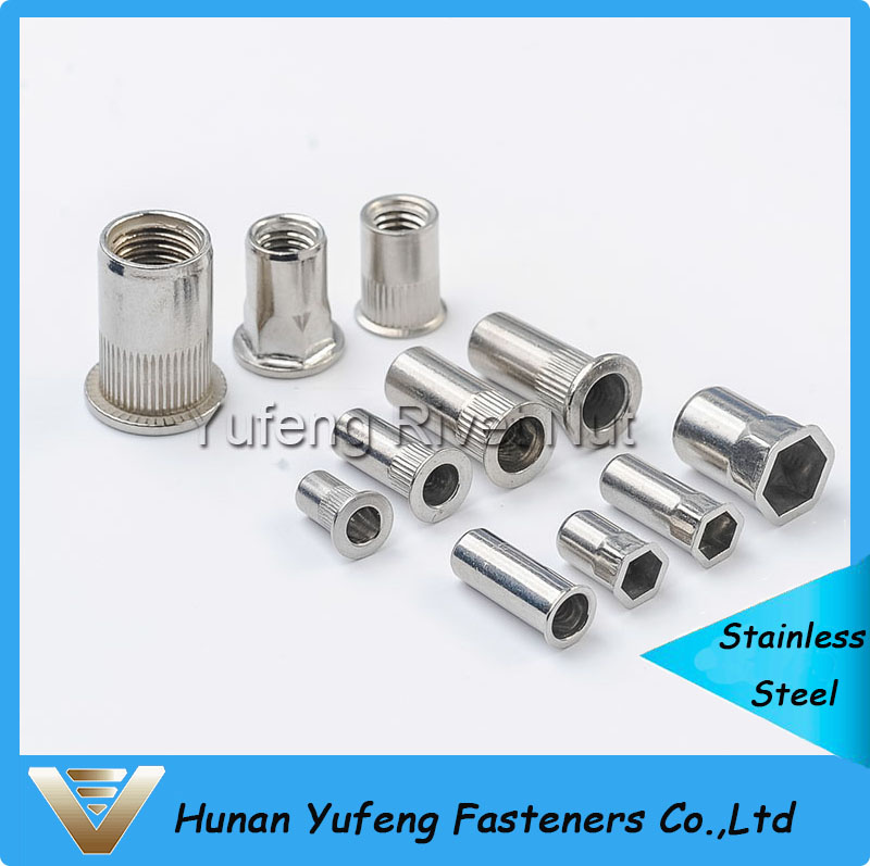 Stainless Steel Rivet Nut Countersunk /Flat /Hexagon Rivet Nut