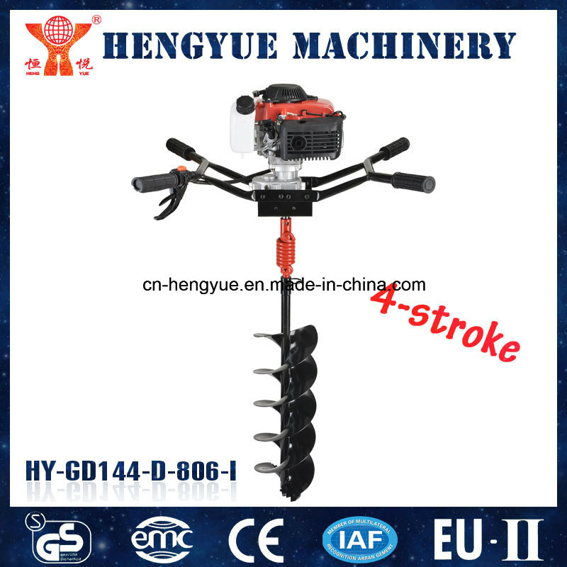 Strong Engine Power Gasoline Ground Drill