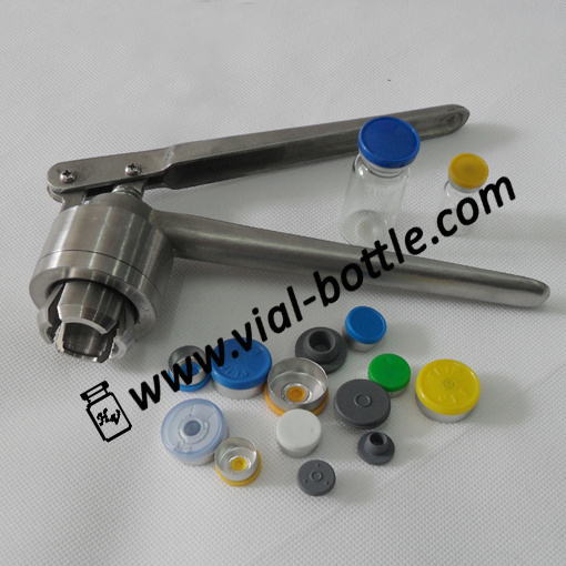Hand Operated Flip off Top Crimping Tool (HVVC006)