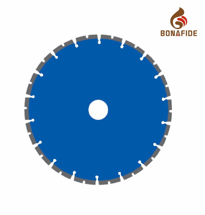 Cold Pressed Sintered Diamond Saw Blade Segmented Type with Slot Sharp Kind