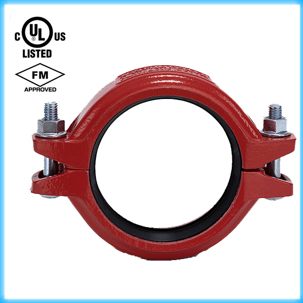 UL Listed, FM Approval Ductile Iron Grooved Flexible Clamps 3