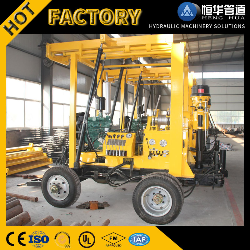 Wheel Mounted Potable Used Drilling Machine in Japan