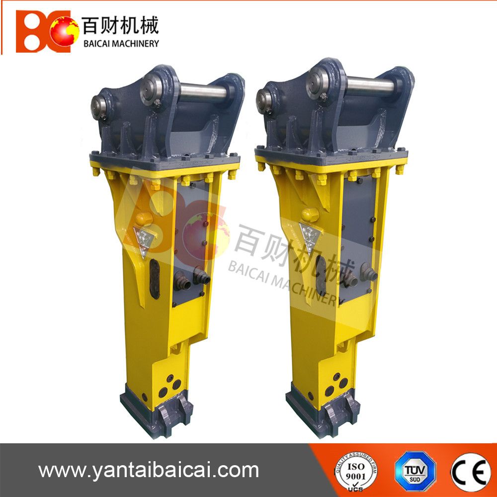 High Quality Silent Hydraulic Rock Breaker Hammer with 75mm Chisel