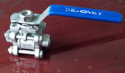 Three-Piece Model High Mounting Pad Ball Valve