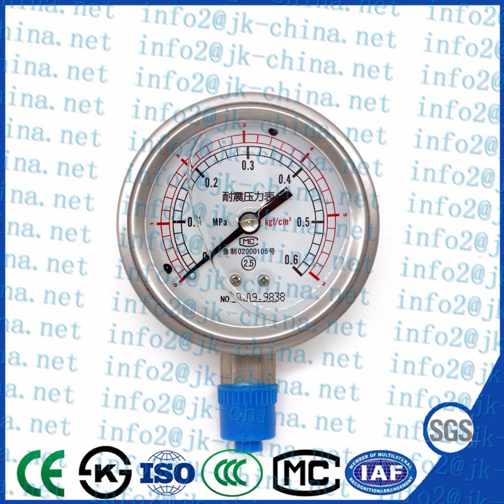 Ytn-60 Most Popular Shock - Resistant Vibration-Proof Pressure Gauge