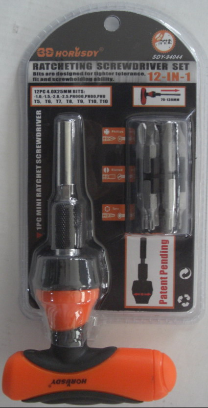 12 in 1 Ratchet Screwdriver Set