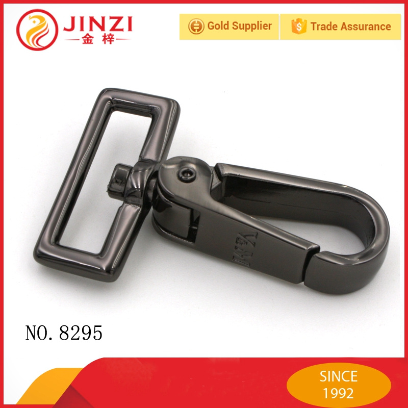 Luxurious Customized Big Metal Snap Hooks for Leather Bags