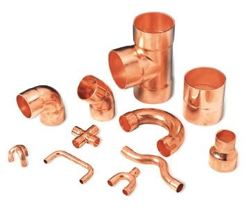 Copper Pipe Fittings for Plumbing System