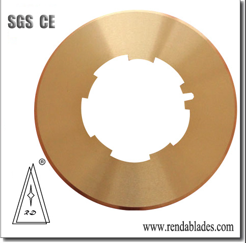 Cardboard Thin Edge Cutting Round Top Blade/Knife