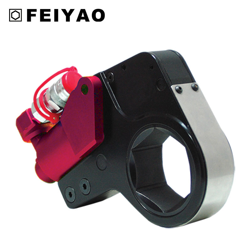 Carbon Steel Low Profile Hydraulic Hexagon Labor Saving Wrench