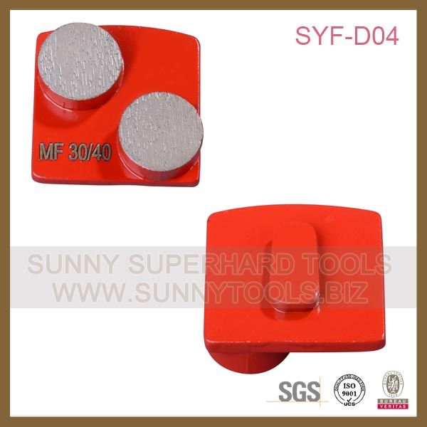 Redi Lock Quick Change Metal Grinding Diamond for Concrete Grinder
