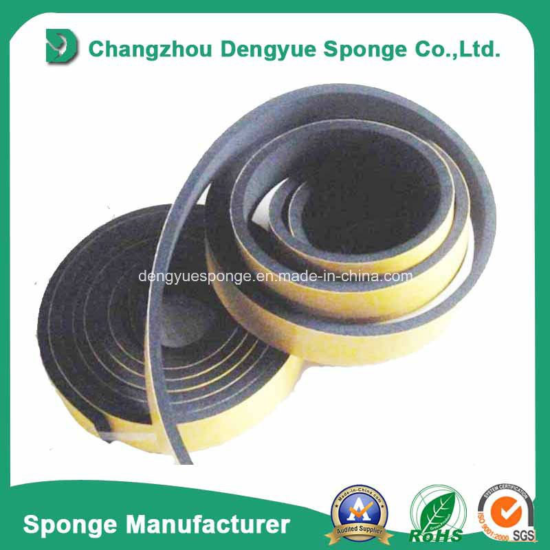 NBR/PVC Heat Insualtion Rubber Foam Roller/Rubber Foam Sealing Strip