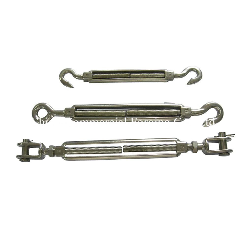 Galvanized Customized Industry Rigging Hardware Steel Wire Turnbuckle