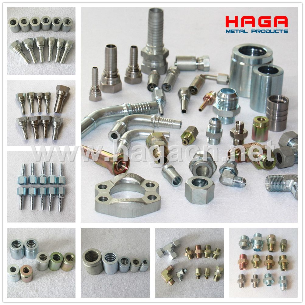 Hydraulic Hose Fittings Ferrule and Adapter