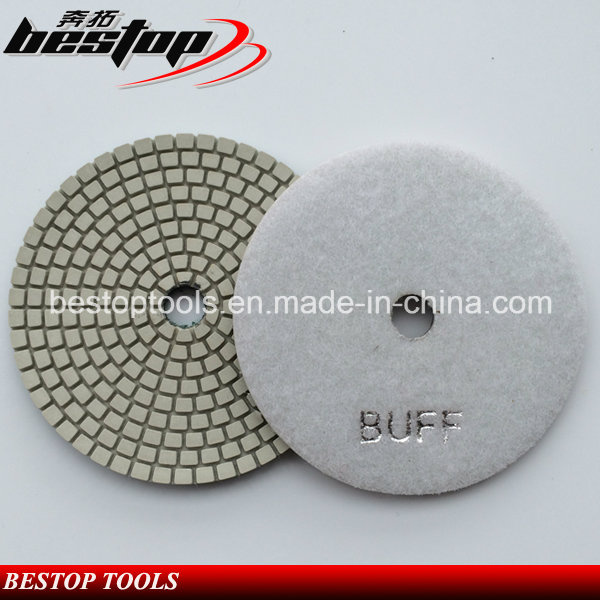 Resin Pad White Buff Diamond Polishing Tools