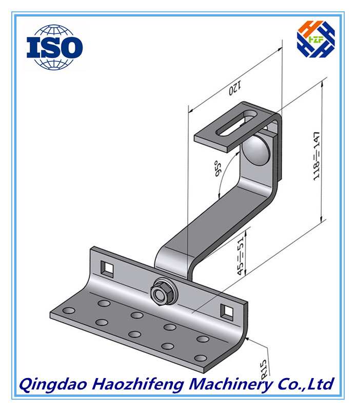 Sand Casting Parts for Solar Roof Hook Bolts 150*200