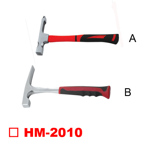 Mason's Hammer with TPR /Solid Forged in One Piece Handle