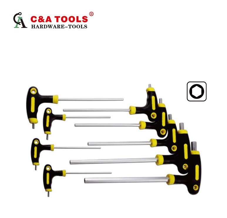 9PC T-Handle Hex Key Wrench Set