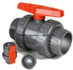 DIN BS ANSI JIS Standard PVC True Union Ball Valve