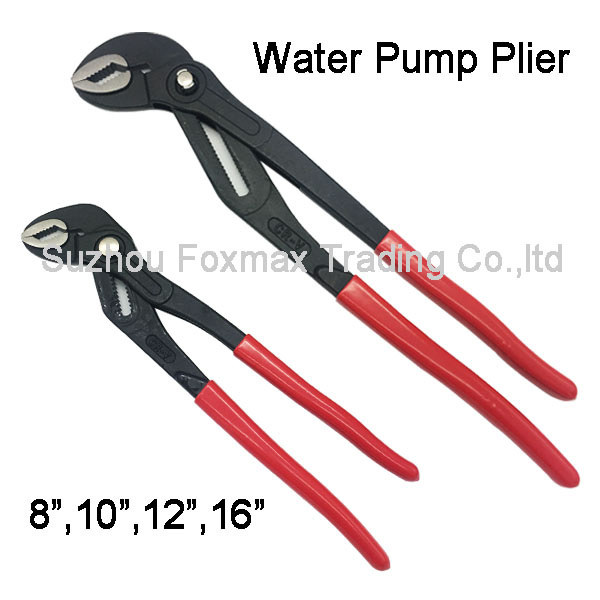 Hand Tools Water Pump Plier with Dipped Handle