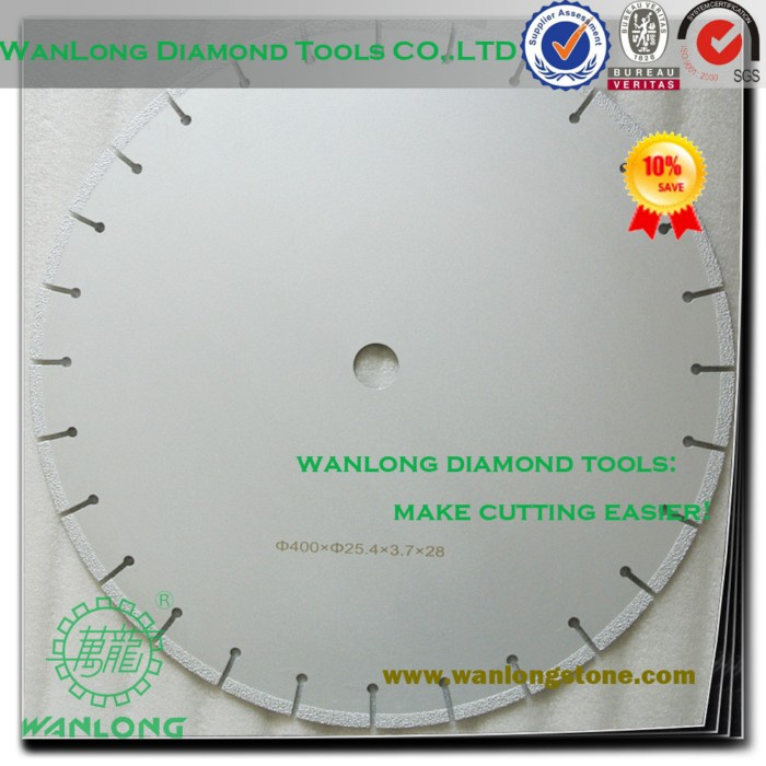 Thin Kerf Diamond Saw Blade-6 1/2 Diamond Circular Saw Blade for Concrete Cutting