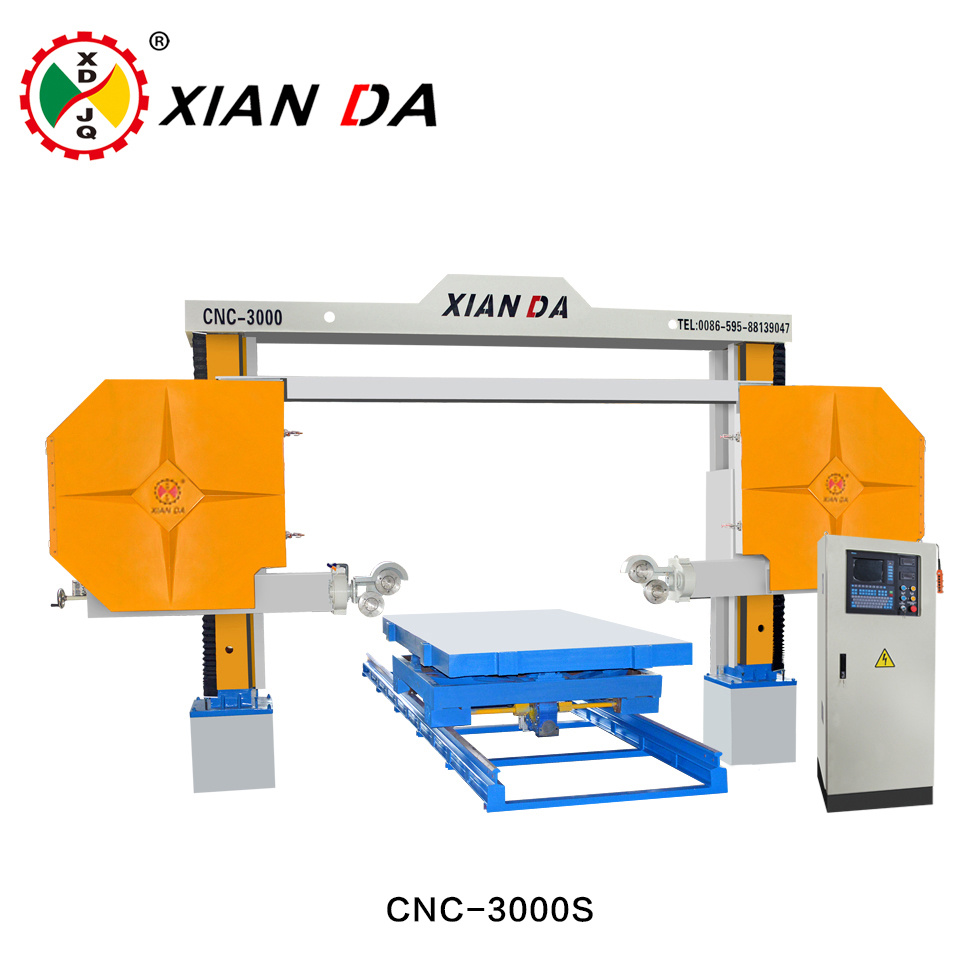 Marble& Granite Stone Cut Machine with CNC Diamond Wire Saw