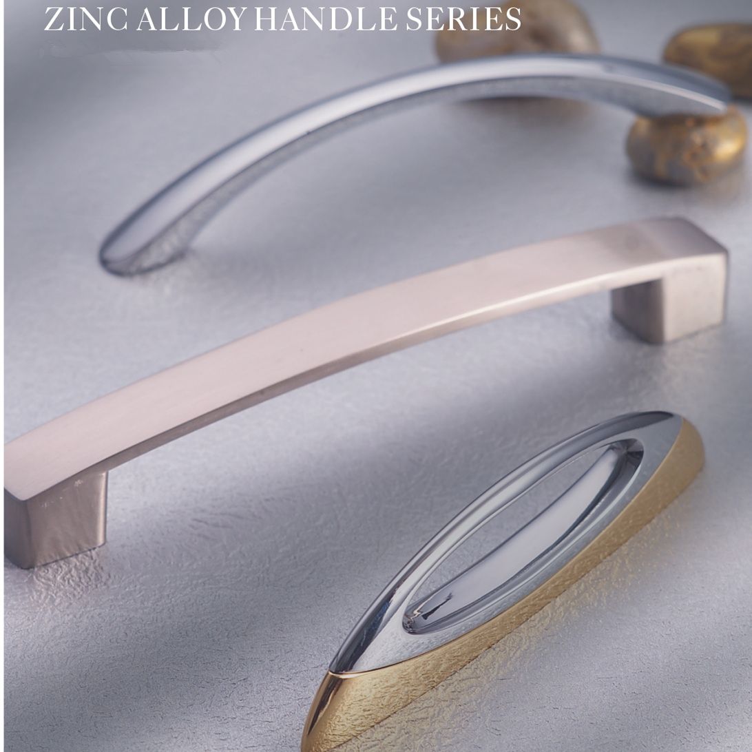 Zinc Alloy Aluminum Cabinet Handle Cabinet Hardware-014