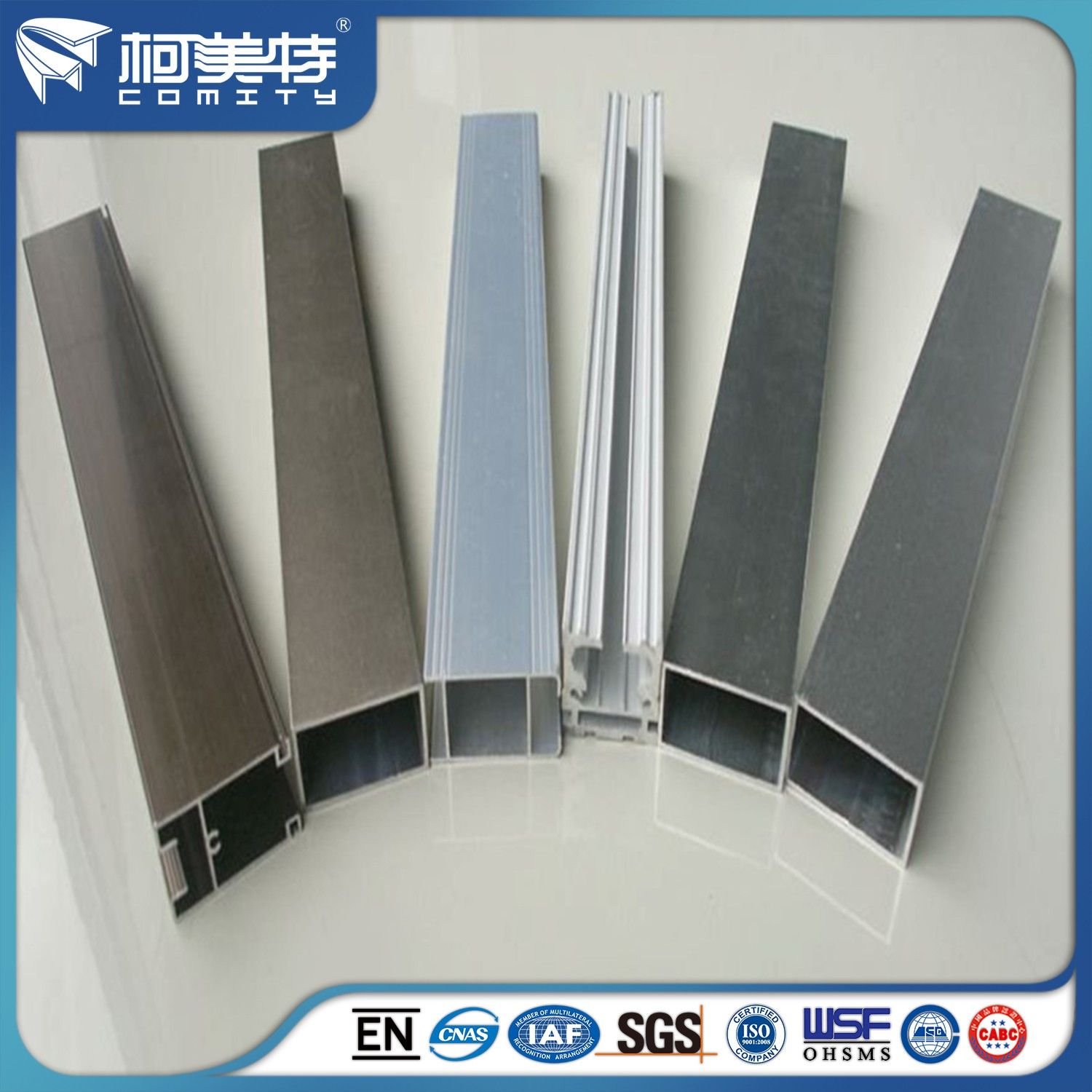 Anodized Colour Extruded Aluminium Square Pipe Round Tube