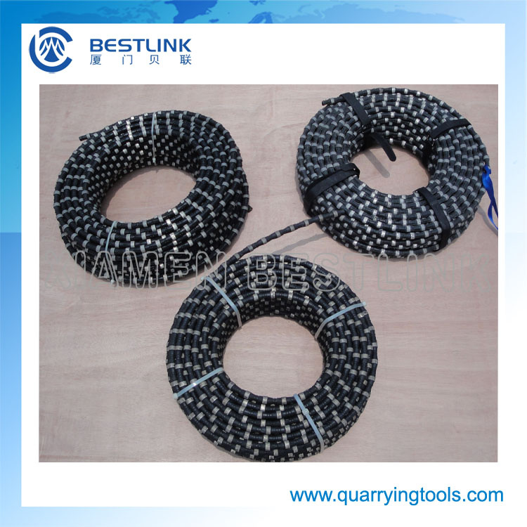Diamond Wire Saw Rope for Granite Block Squaring