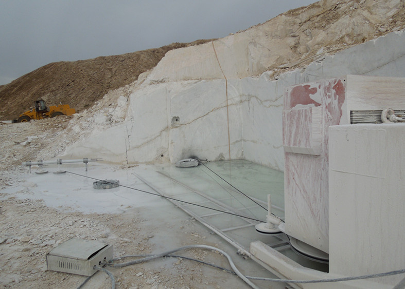 Diamond Wire Marble Quarry Cutting