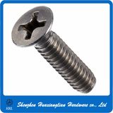 Stainless Steel Flat Head Phillips Machine Screw