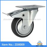 TPR Castor Wheel Furniture Castors with Brake Swivel Heavy Duty