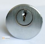 Euro Satin Chrom Rim Cylinder Lock