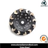 Diamond Double Row Grinding Wheel for Hand Grinder