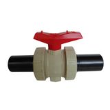 Best Quality Pph Socket Ball Valve+PE Pipe Industrial Plastic Valve