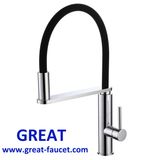 Universal Kitchen Faucet with Silicon Pipe in Different Colors