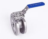 Wafer Type Direct Mounting Pad DIN Pn16/40 Ball Valve