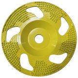 Diamond Brazed Cup Grinding Wheel for Concrete and Stone