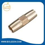 Brass Fittings Threaded Coupling for Threaded Copper Bond Earth Rod