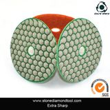 100mm Diamond Dry Polishing Pads for Stone