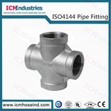 Stainless Steel Cross Threaded Fittings/ISO 4144 Pipe Fitting