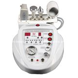 4 in 1 Multifunctional Ultrasonic Skin Scrubber Portable Beauty Equipment Microdermabrasion and Hot and Cold Hammer for Skin Care