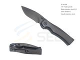 420 Stainless Steel Folding Knife (SE-49-BK)